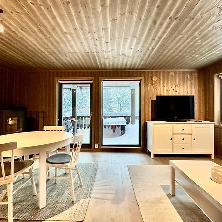 Modern Ski-In Out Apartment At Sjusjoen מראה חיצוני תמונה