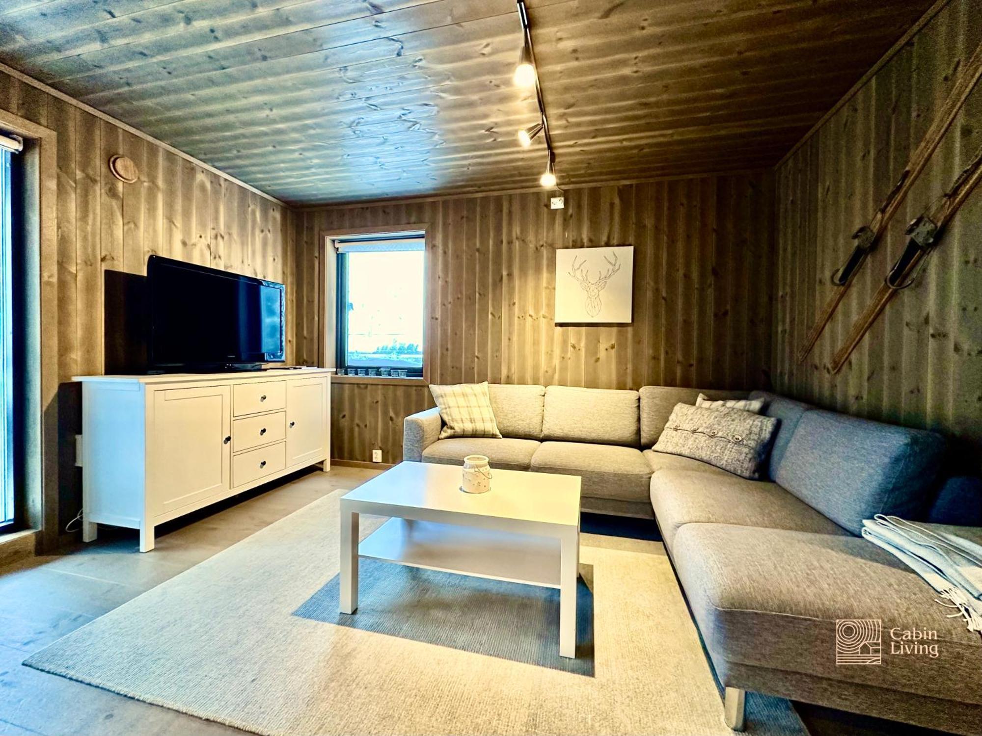 Modern Ski-In Out Apartment At Sjusjoen מראה חיצוני תמונה