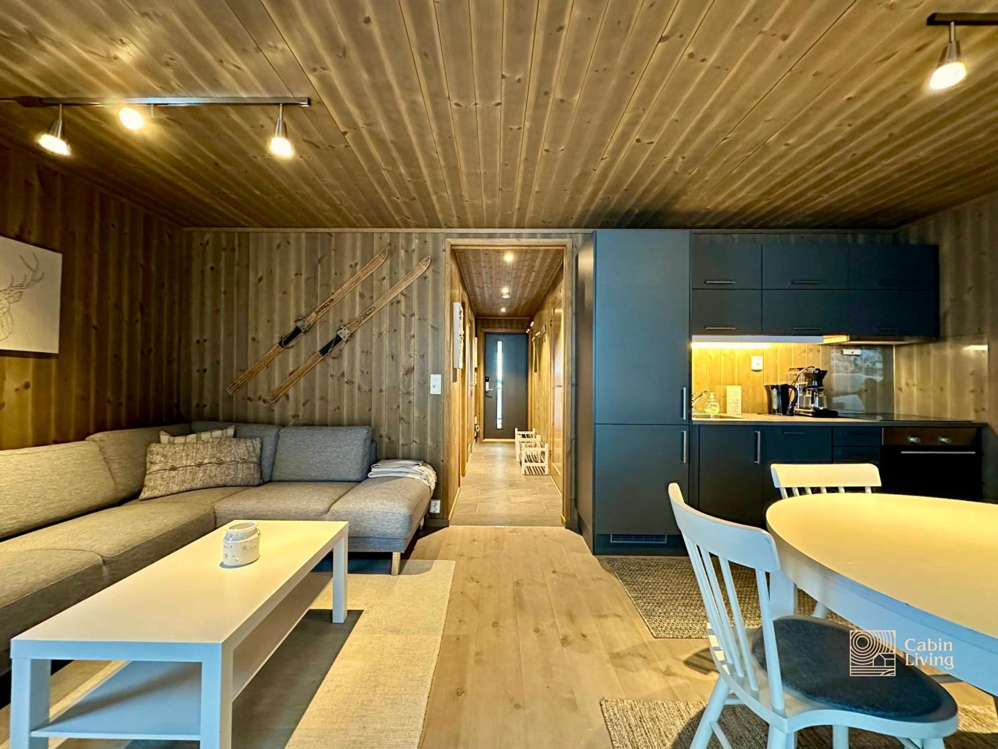 Modern Ski-In Out Apartment At Sjusjoen מראה חיצוני תמונה